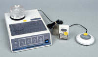 Photo of Alert Plus System, white with strobe light on top