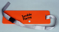 Photo of Tumble Forms W/C Positioning Safety Support, orange, 20 x 6