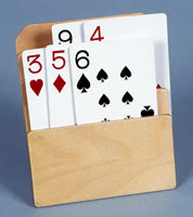 Photo of Card Holder Rack, wood