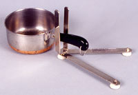 Photo of One-Handed Folding Pan Holder