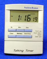 Photo of Talking Timer, Silver, Compact