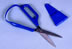 Photo of Easi-Grip Spring Scissors (pointed tip, blue)