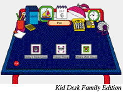 screen shot of Kid Desk Family Edition