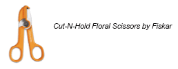 Photo of Cut-N-Hold Floral Scissors by Fiskar