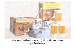 Photo of Rex the Talking Prescription Bottle Base by MedivoxRx