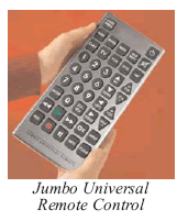Jumbo Universal Remote Control