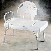 Photo of the Invacare Transfer Bench.