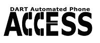 Image of the DART Automated Phone ACCESS logo.