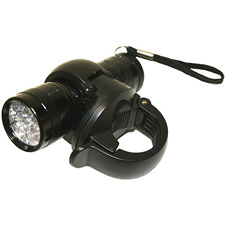 photo of the CAREX Universal attachable flashlight.